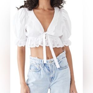 FOR LOVE AND LEMONS Caterina Blouse XS